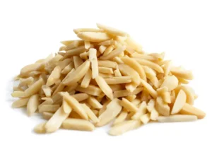blanched slivered almonds photo